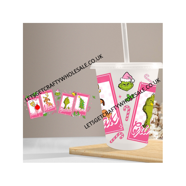 Lets Get Crafty Wholesale - UV DTF 16oz Cold Cup - LGC04