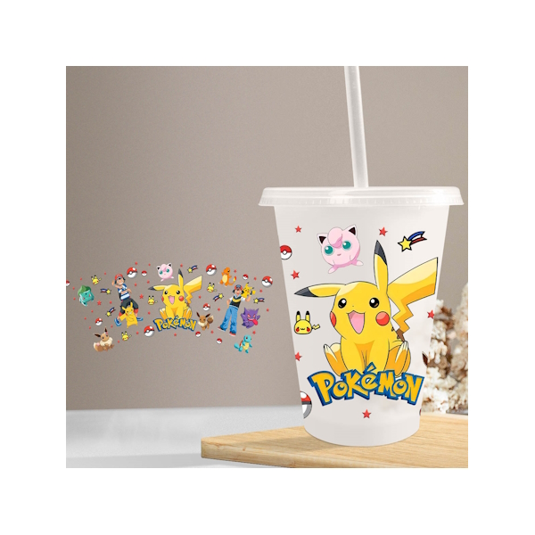 Lets Get Crafty Wholesale - UV DTF 16oz Cold Cup - 1258
