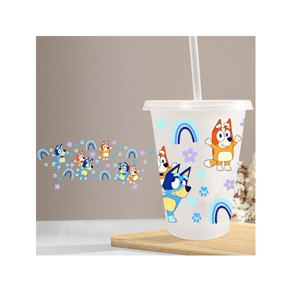 Lets Get Crafty Wholesale - UV DTF 16oz Cold Cup - 1381